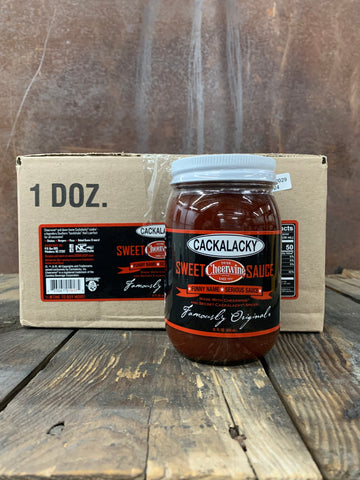 Cackalacky® Cheerwine® Sweet Sauce - 16 oz. Jar (Case of 12)