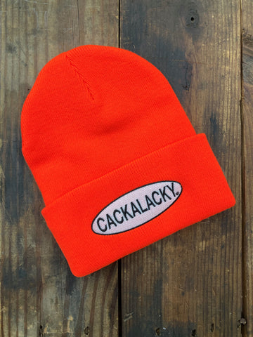 Cackalacky® Knit Toboggan (Orange)