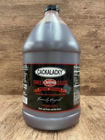 Cackalacky® Cheerwine® Sweet Sauce - 1 Gallon Jug
