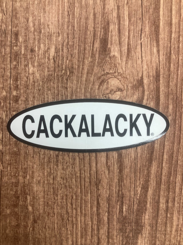 Cackalacky® Bumper Sticker - Small