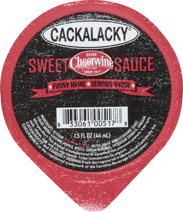 Cackalacky® Cheerwine® Sweet Sauce 1.5oz Dipping Cups (12 Pack)