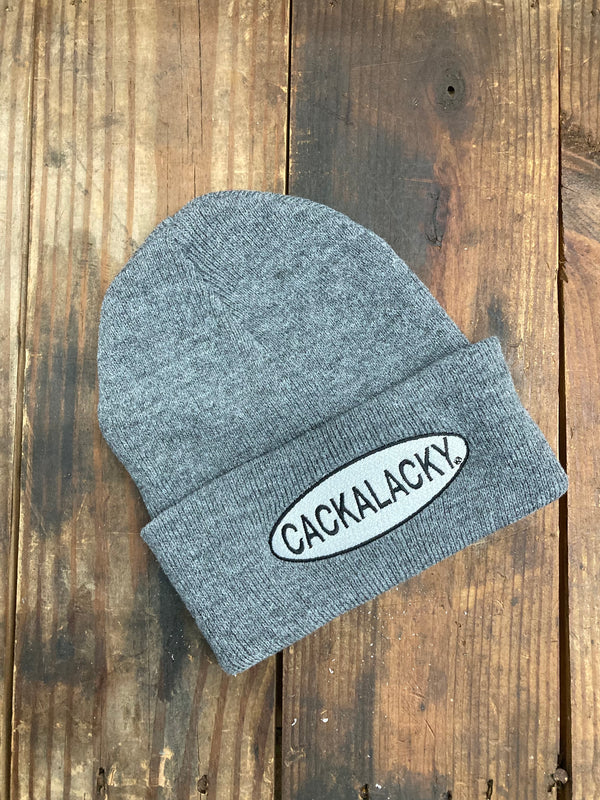 Cackalacky® Knit Toboggan (Grey)
