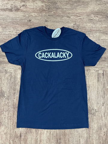 NEW! Cackalacky® Oval T-Shirt (Navy)