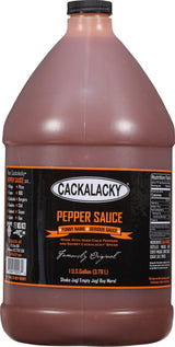 Cackalacky® Pepper Sauce - 1 Gallon Jug