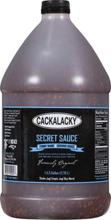 Cackalacky® Secret Sauce® - 1 Gallon Jug (WHILE THEY LAST)
