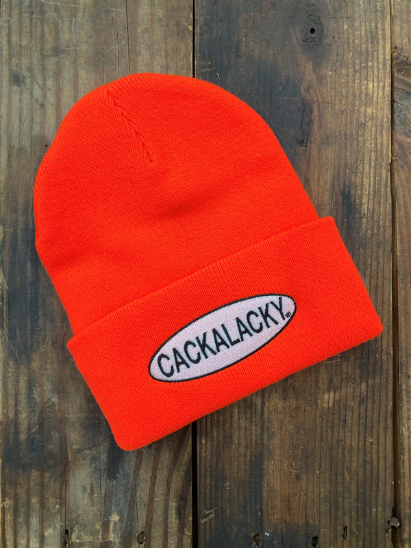 Cackalacky® Knit Toboggan (Orange)
