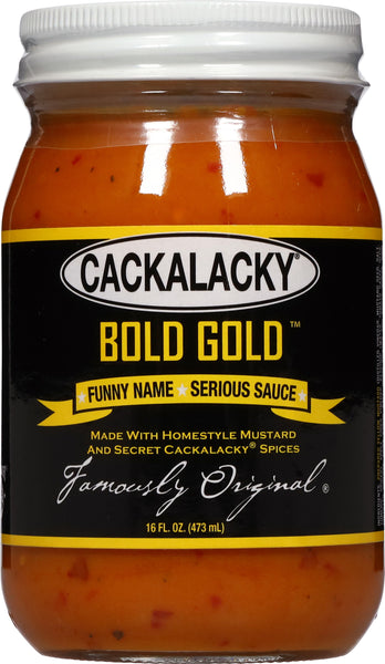 Cackalacky® Bold Gold® Sauce