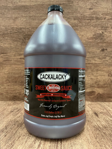 Cackalacky® Cheerwine® Sweet Sauce - 1 Gallon Jug