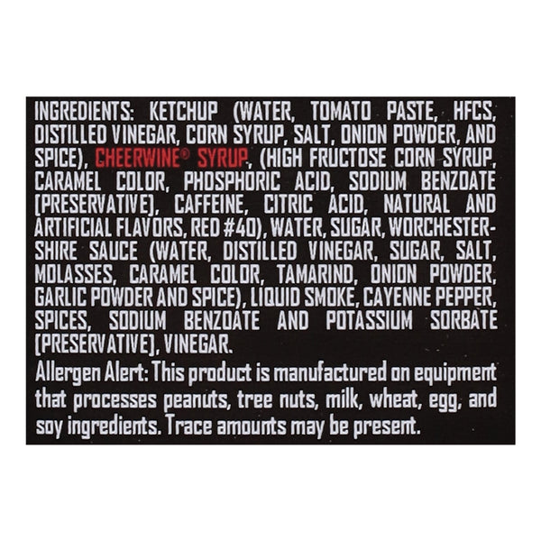 Cackalacky® Cheerwine® Sweet Sauce - 1 Gallon Jug