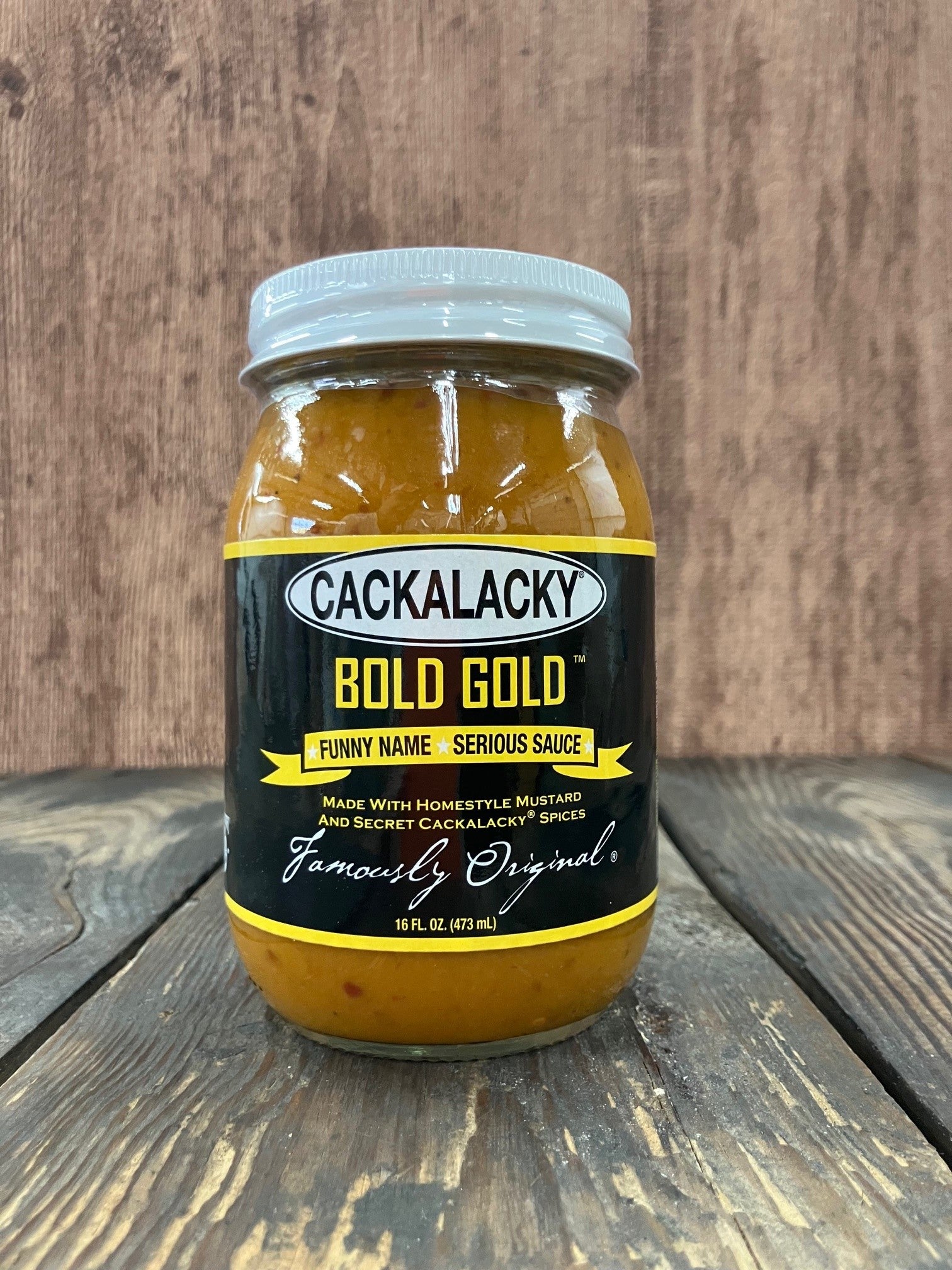 Cackalacky® Bold Gold® Sauce