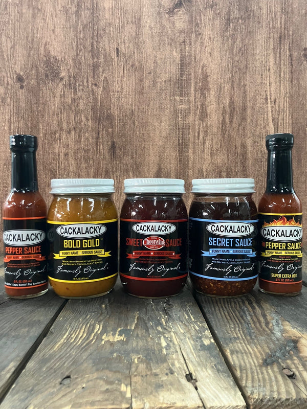 Cackalacky® Cookout Five-Pack!