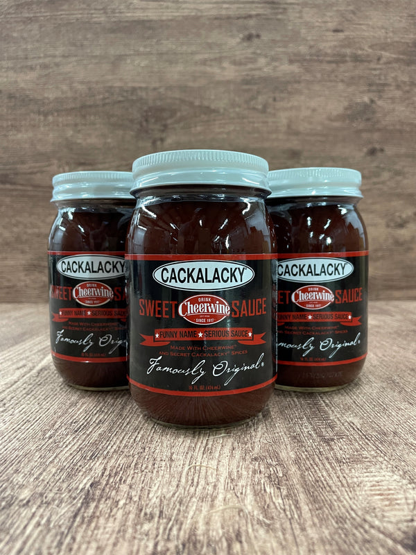 Cackalacky® Cheerwine® Sweet Sauce Trio