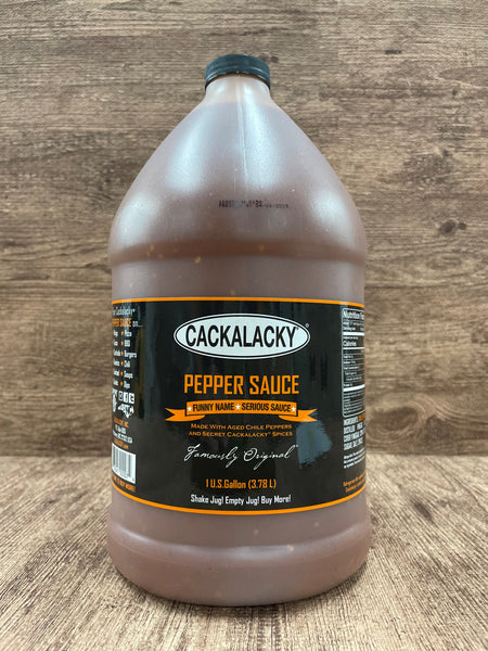 Cackalacky® Pepper Sauce - 1 Gallon Jug