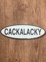 Cackalacky® "Oval Logo" Bumper Sticker - Large
