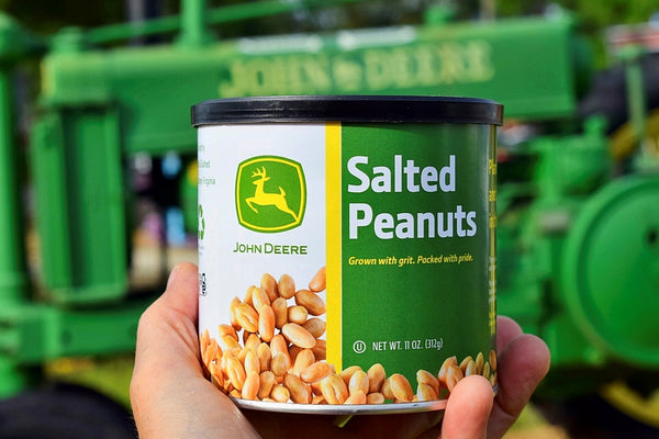 NEW! John Deere Salted Peanuts (Case of 12)