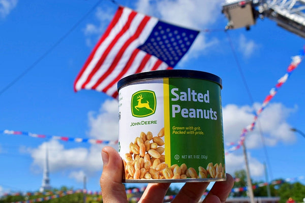 NEW! John Deere Salted Peanuts (Case of 12)