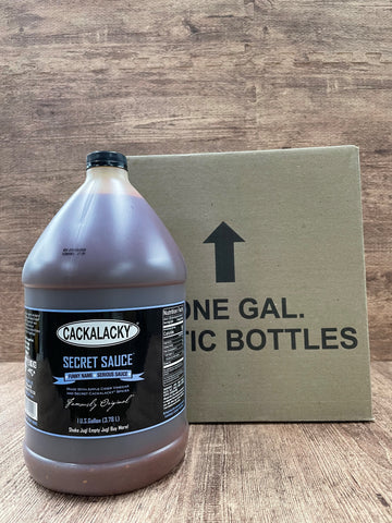 Cackalacky® Secret Sauce® - 1 Gallon Jug  (Case of 4)