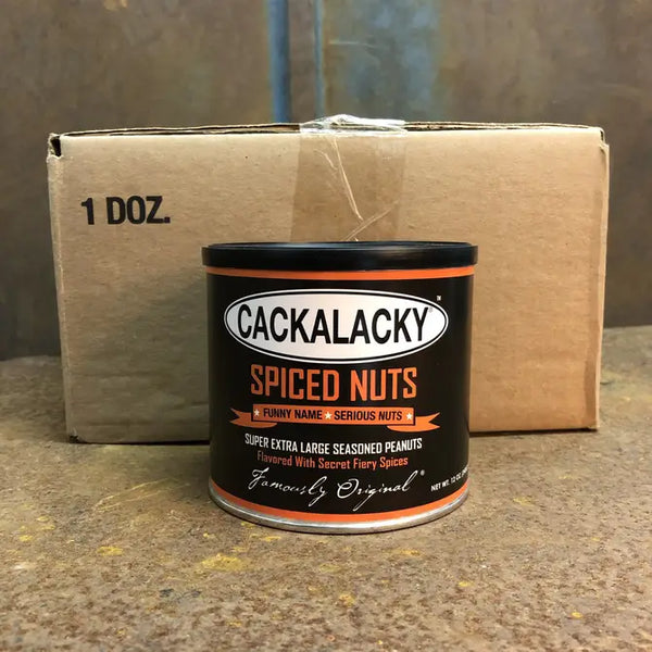 Cackalacky® Spiced Nuts  (Case of 12)