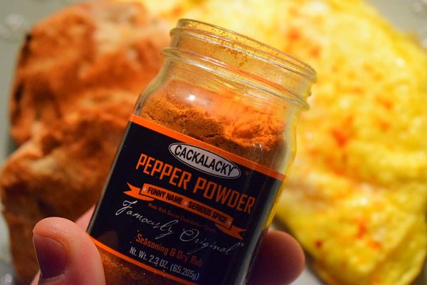 Cackalacky® Pepper Powder 2.3 oz. Jar – Trio
