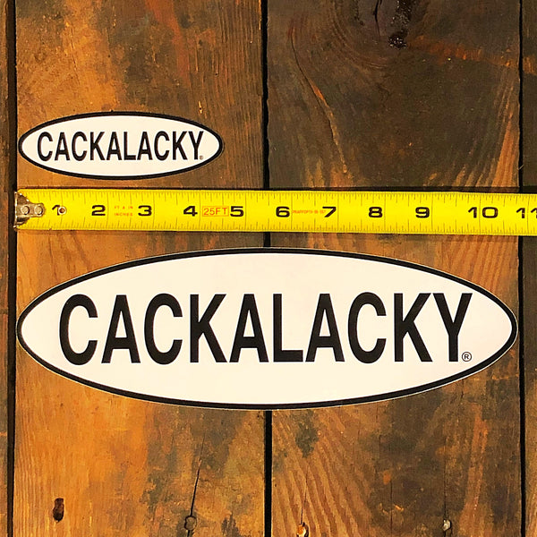 Cackalacky® Bumper Sticker - Small