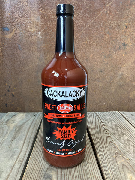 Cackalacky® Cheerwine® Sweet Sauce - 1 Liter Bottle