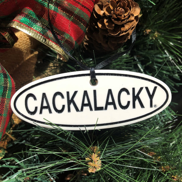 Cackalacky® Stonecast Ornament