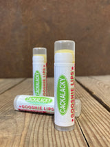 Cackalacky® Gooshie Lips™ Vanilla Lip Balm - .15 Oz Tube - Trio