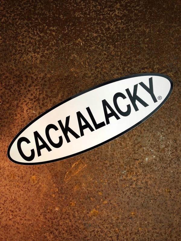 Cackalacky® Bumper Sticker - Large