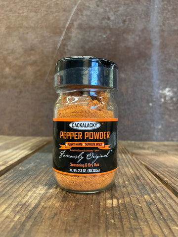 Cackalacky® Pepper Powder 2.3 oz. Jar