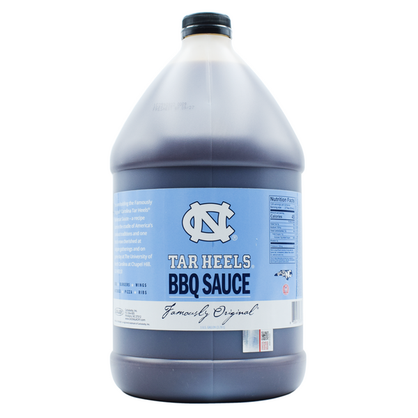Carolina Tar Heels® BBQ Sauce - 1 Gallon Tailgate Jug
